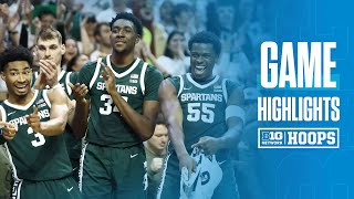 Bowling Green at Michigan State  Highlights  Big Ten Mens Basketball  11162024 [upl. by Eniamerej]