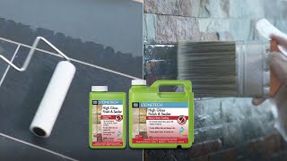 Transform and Protect Stone or Porous Tile with STONETECH High Gloss Finish and Sealer [upl. by Krucik20]