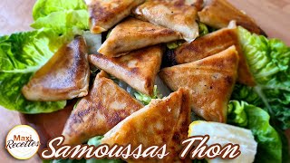 Samoussas au Thon  Recette Facile et Rapide [upl. by Peppard]