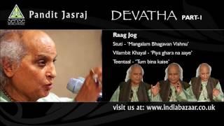 Pandit Jasraj  Devatha  Disc 1 Raag Jog Live at Saptak Festival [upl. by Imalda]