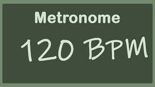 120 BPM  Metronome [upl. by Kra303]