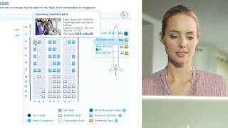 KLM online checkin instruction [upl. by Nyladnewg896]