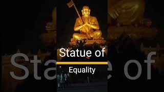 The Statue of Equality Laser show in Hyderabad  Samatha Murthy  Ramanujacharya Statue [upl. by Gunner160]