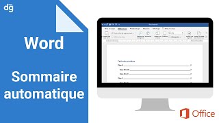 Comment faire un sommaire automatique sur Word [upl. by Aerdnu787]