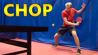 How to Defend in Table Tennis [upl. by Winer]