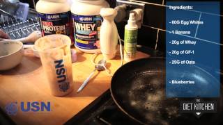 The Best Tasting Protein Pancakes Ever  USN  Beyond The Shake [upl. by Jonina641]