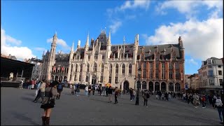 Walking around Bruges Belgium [upl. by Lacim]