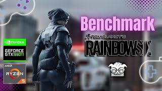 TESTE R5 4500  GTX 1660ti 6GB  Rainbow Six ULTRA [upl. by Ahsoyem]