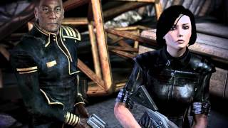 Mass Effect 3 Kaidan Romance 1 FemShep reunited with Kaidan [upl. by Habeh]