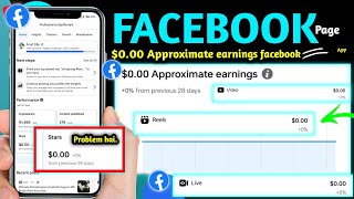 000 Approximate earnings facebook page  Earnings breakdown facebook  Stars 000 facebook [upl. by Rotceh186]