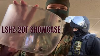 Russian LSHZ2DT Visored Helmet showcase [upl. by Alilad]