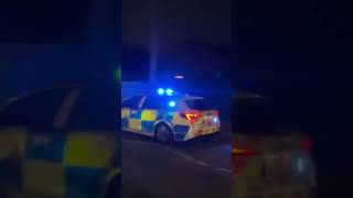 2 Police Cars with Sirens 🚨 in Liverpool City Centre police subscribe shorts [upl. by Gobert]