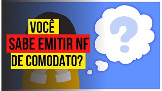 O QUE É CONTRATO DE COMODATO COMO EMITIR NOTA FISCAL CONTRATO DE COMODATO [upl. by Annaicul]