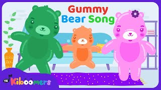 The Gummy Bear Song  Family Fun Time  The Kiboomers Dance Song for Kids [upl. by Estes]