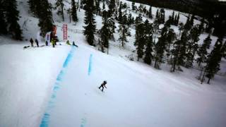 Finnish Snowboard Championships 2013 slopestyle [upl. by Naujahs]