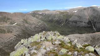 The Devils Point Cairn Toul amp Sgor an Lochain Uaine 7th July 2013 [upl. by Bael]