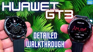 Huawei Watch GT3 Comprehensive Review and StepByStep Walkthrough  Using Your New Smartwatch [upl. by Reidar720]