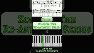 Zombies The ReAnimated Series  Repeat Piano Cover Zombies Disney PianoShorts Tutorial Cover [upl. by Bride]