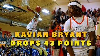 8th Grader Who Scored 60 pts is back Kavian Bryant Makes Season Debut with 43 points Westwood [upl. by Asemaj]