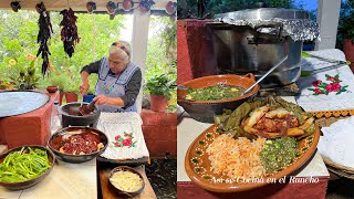 Hoy Les Hice Una Comida Bien Mexicana Mixiotes De Pollo Bien Sabrosos Como Nos Gustan En El Rancho [upl. by Nohcim623]