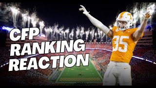 College Football Playoff Rankings Reaction [upl. by Schwab517]