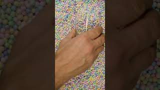 ASMR troops TINY RAINBOW BALLS [upl. by Donna]