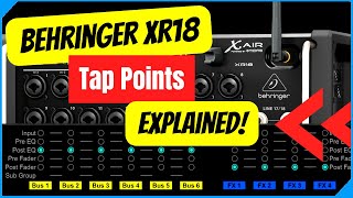 Demystifying XR18 Channel Send amp Output Tap Points  Monitor setting  Mixing Station and XAir Edit [upl. by Ondine126]