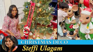 Decorating Home for Christmas in Tamil  Christmas Shopping Vlog in Tamil [upl. by Felicie495]