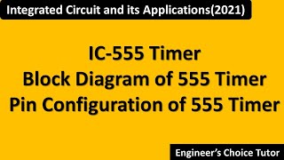 IC555 Timer  Internal Structure of IC555 Timer [upl. by Pickard]