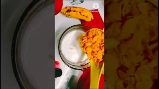 How to make corn Flakes and milk corn flakes shorts food trending [upl. by Nod]