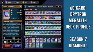 60card Drytron Megalith quotMegatronquot Deck Profile S7 Diamond 1 [upl. by Garling]