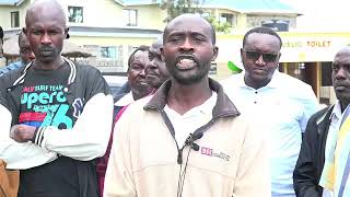 Baringo Business Community Press Conference Ahead of Demonstrations in Kabarnet Town dubbed [upl. by Roque]