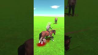 Hussar VS Headless Hulk Fight Battle  Animal Revolt Battle Simulator [upl. by Aremus]