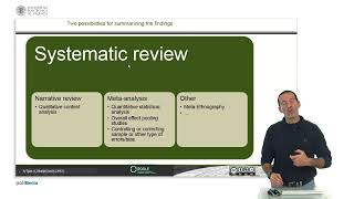 Revisiones sistematicas frente a metaanalisis  257  UPV [upl. by Romeyn]