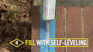 Sakrete Brick Repair Video Tutorial [upl. by Kier]