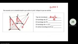 Homotecia treiángulos congruentes y semejantes [upl. by Atiruam]