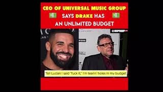 CEO of Universal Music Says Drake Has an Unlimited budget Voice Of Reason Ep 11 [upl. by Khano958]