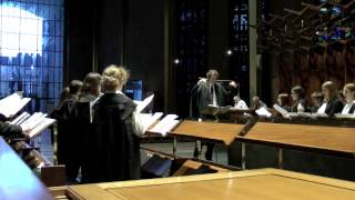 Herbert Howells A Hymn for St Cecilia  The Choir of Somerville College Oxford [upl. by Akimik]