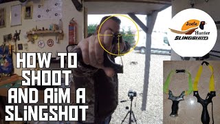 How to shoot a slingshot for beginners [upl. by Phelia]