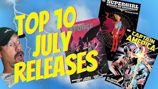 Top 10 NEW RELEASES  July 2024  Marvel amp DC Omnibuses [upl. by Annovahs]