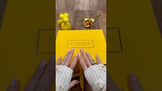 Unboxing 💛loccitaneenprovence unboxingbeautyunboxing skincareunboxing almondshoweroil [upl. by Agustin]