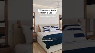 A new St Lucian allinclusive resort is now here 🌴✨ Secrets St Lucia Resort amp Spa stluciaresort [upl. by Pauwles875]