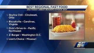 Skyline Chili named best regional fast food restaurant in nation [upl. by Haletky]