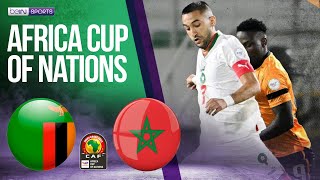 Zambia vs Morocco  AFCON 2023 HIGHLIGHTS  01242024  beIN SPORTS USA [upl. by Arodnap]