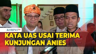 Anies Kunjungi Ustaz Abdul Somad Bahas Dukungan Pilpres 2024 [upl. by Samella]