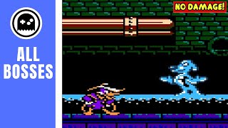 Darkwing Duck NES  All Bosses  No Damage [upl. by Florri]