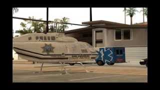 San Andreas State Police  Air Unit Bell Ranger [upl. by Artenal]