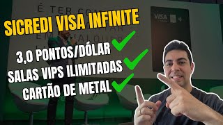 SICREDI VISA INFINITE AGORA DISPONÃVEL OFICIALMENTE  SAIBA COMO TER O SEU [upl. by Anaillil264]