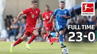 FC Bayern München Goalfest  230 vs RottachEgern [upl. by Ymar]