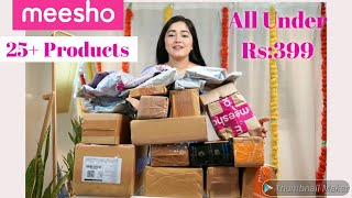 25 Meesho Products Rs75 Starting  Jewellery Hair Accessories Home Decor amp More meesho Haul [upl. by Mclyman]